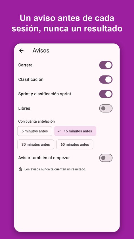Pole Lap: carreras en tu hora